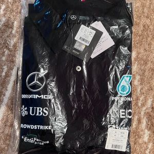 Mercedes AMG Petronas F1 2022 Team Polo - Black